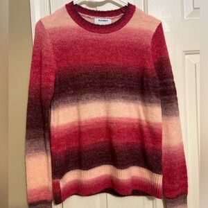 Old navy striped sweater women’s small